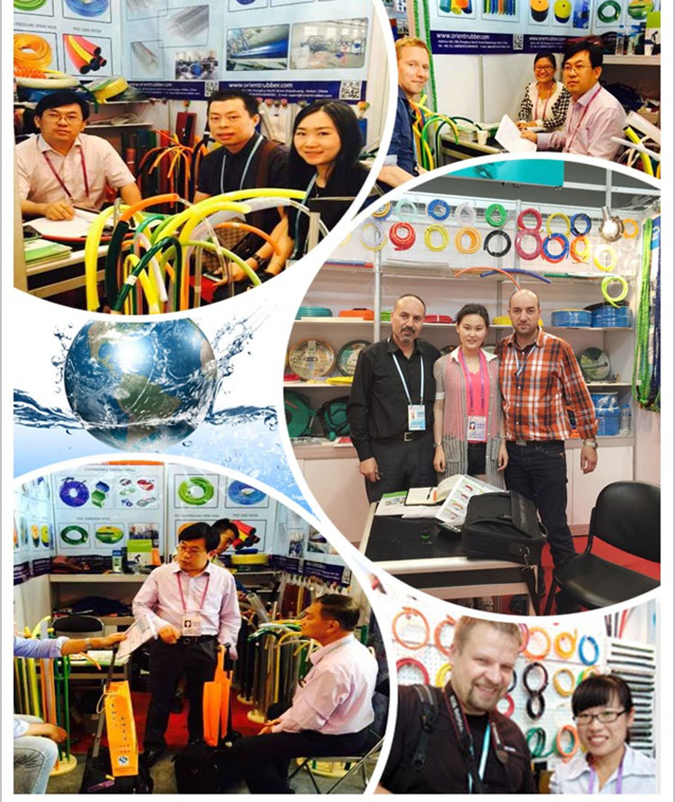 trade show of pvc hose